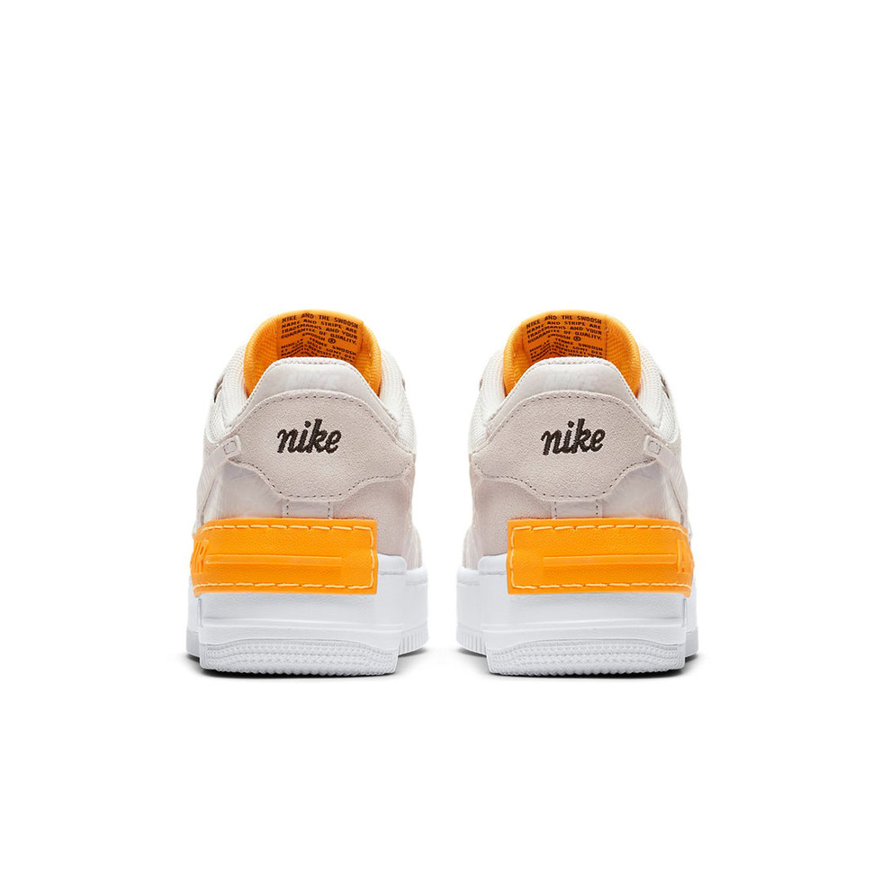 Air force 1 Shadow Vast grey Laser orange