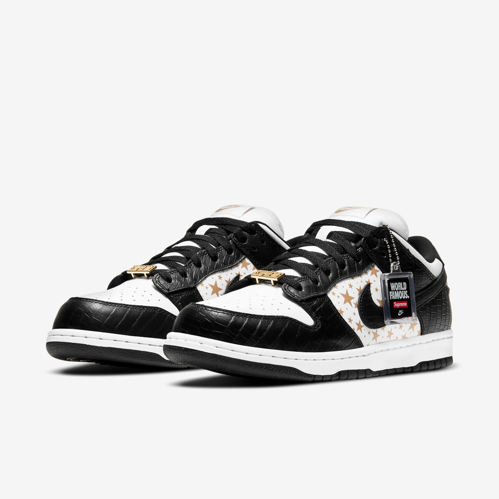 Nike SB Dunk Low Supreme Stars Black (2021)