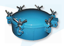 20" Manway w 12" Neck (5 or 6 Wing Nut) Liquid Waste Industries, Inc