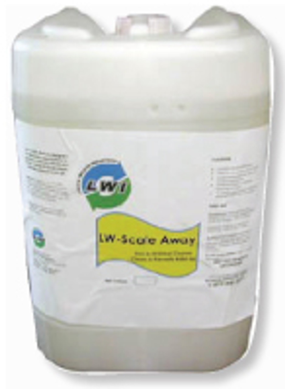 LW Scale Away urinal cleaner portable restroom cleaners and deodorizers.