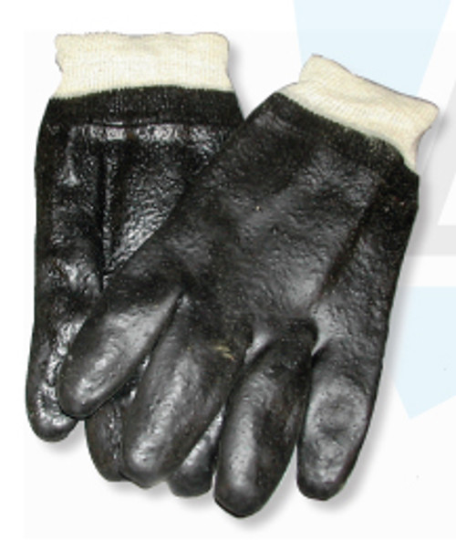 Knit Wrist Semi-Rough Finish Work Glove