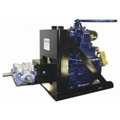 CONDE Complete Right Angle Drive, Base, Guard, Gearbox and Couplings (Pump  not Included) - Liquid Waste Industries, Inc