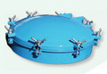 36" Manway w 6" Neck (8 Wing Nut Lid)