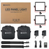 GEEKOTO PL-20A LED 2  LIGHT PANEL KIT