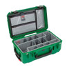 SKB ROLLER CASE W/THINKTANK DIVIDERS - 10X11X7  (GREEN)