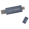 TRIFECTA UHS-I SD/MICRO SD CARD READER