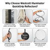 WESTCOTT ILLUMINATOR QUICKGRIP 5-IN-1 REFLECTOR  (50")