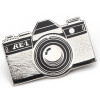 PHOTOGENIC AE-1 ENAMEL PIN (SILVER)
