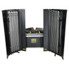 USED KINO FLO GAFFER KIT 4-BANK 2 LIGHT KIT