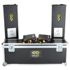 USED KINO FLO GAFFER KIT 4-BANK 2 LIGHT KIT