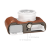 SMALLRIG LEATHER HALF CASE FOR PANASONIC LUMIX L10 (BROWN)