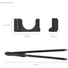SMALLRIG LEATHER HALF CASE - PANASONIC L10 (BLACK)