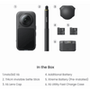 INSTA360 X6 ESSENTIALS BUNDLE (MIDNIGHT BLACK)