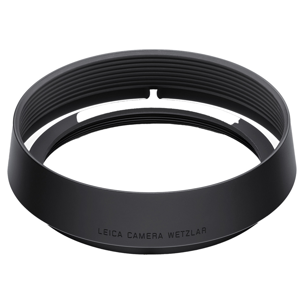 LEICA Q3 LENS HOOD ROUND (ALUMINUM BLACK)