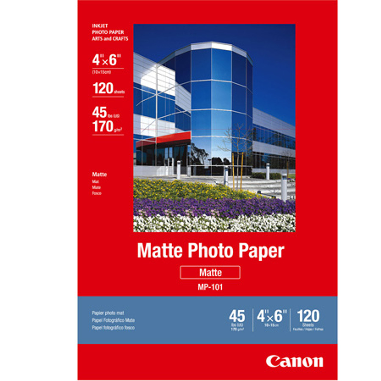 CANON PHOTO PAPER MATTE (4X6 - 120 SHEETS)