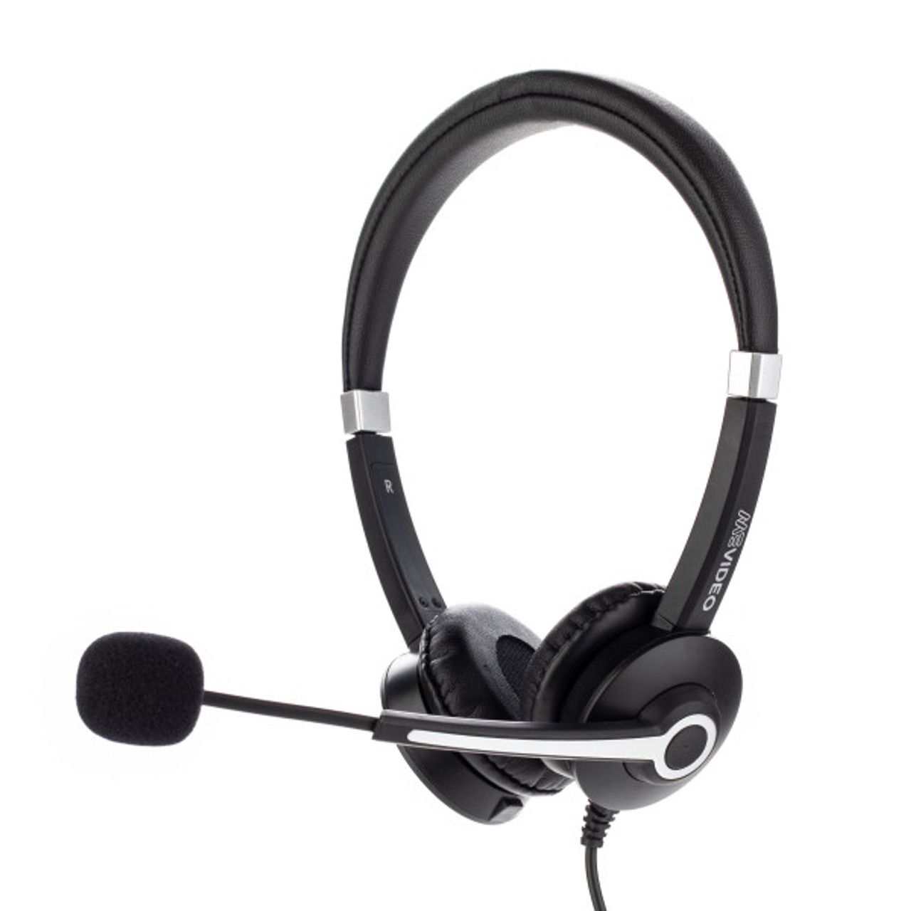 MEVIDEO WIRED STEREO HEADSET MICROPHONE