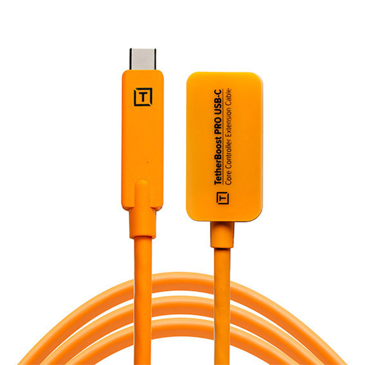 TETHER TOOLS TETHERBOOST PRO USB-C CORE CONTROLER EXTENSION CABLE (ORANGE)