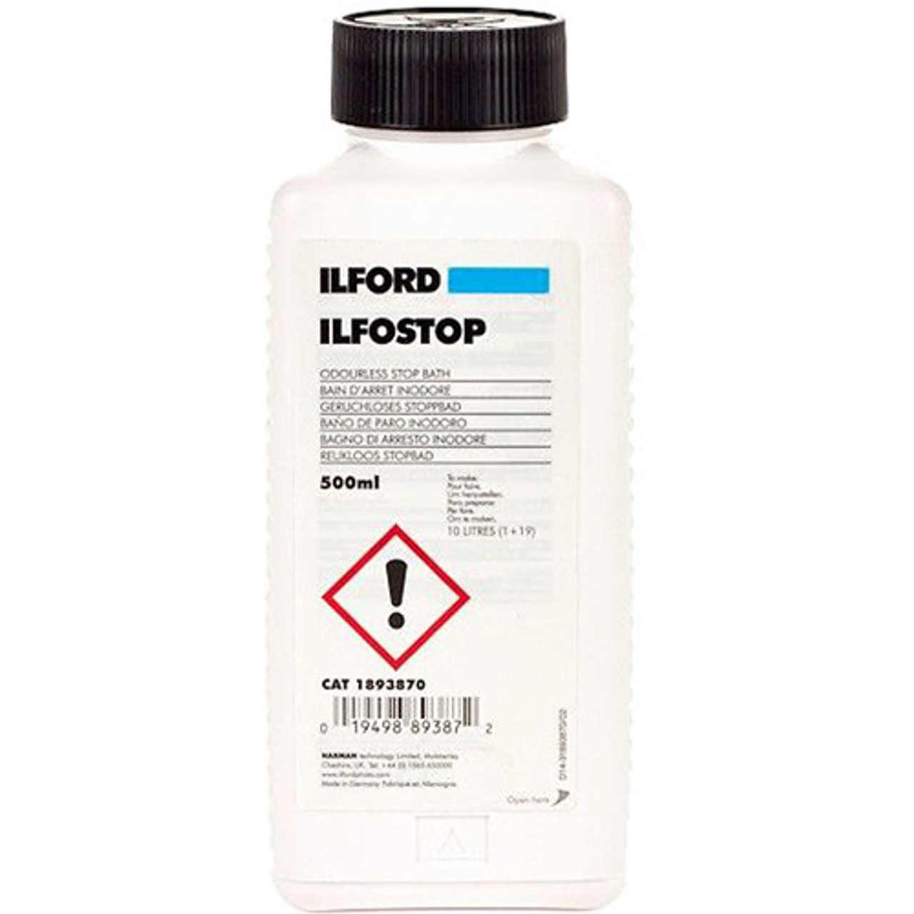 ILFORD ILFOSTOP STOP BATH (500ML)