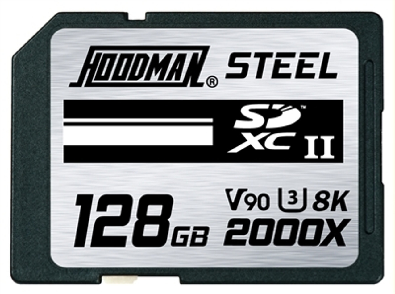 HOODMAN STEEL SDXC UHS-II V90 8K MEMORY CARD (128GB)