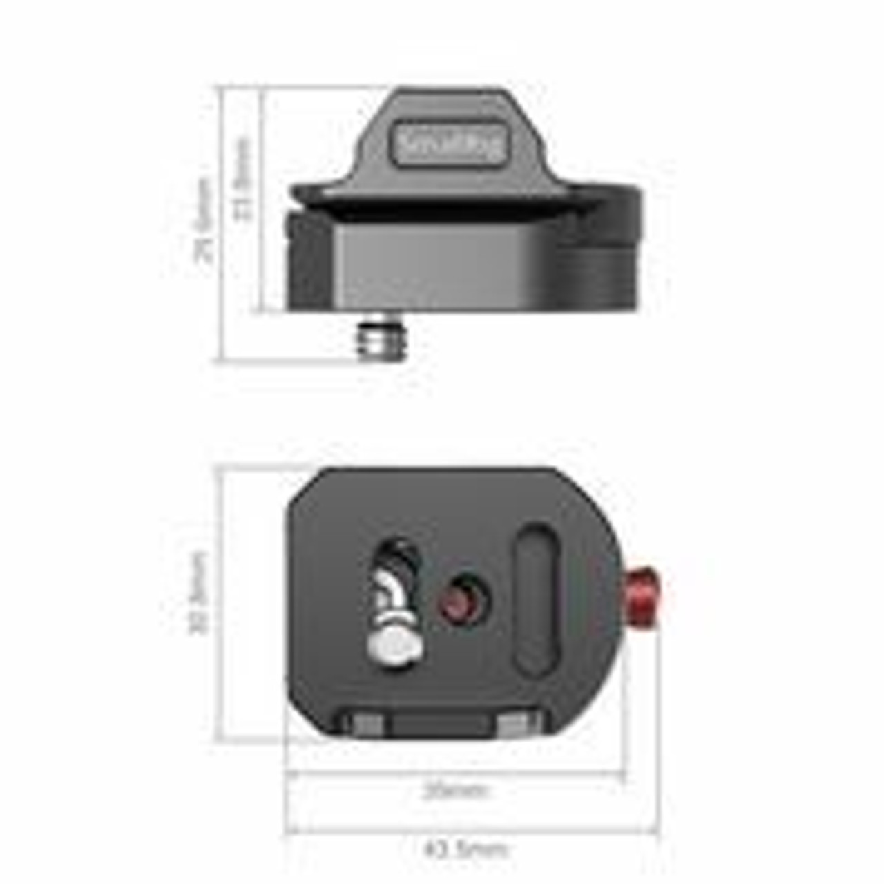 SMALLRIG UNIVERSAL QR MOUNT TX/RX