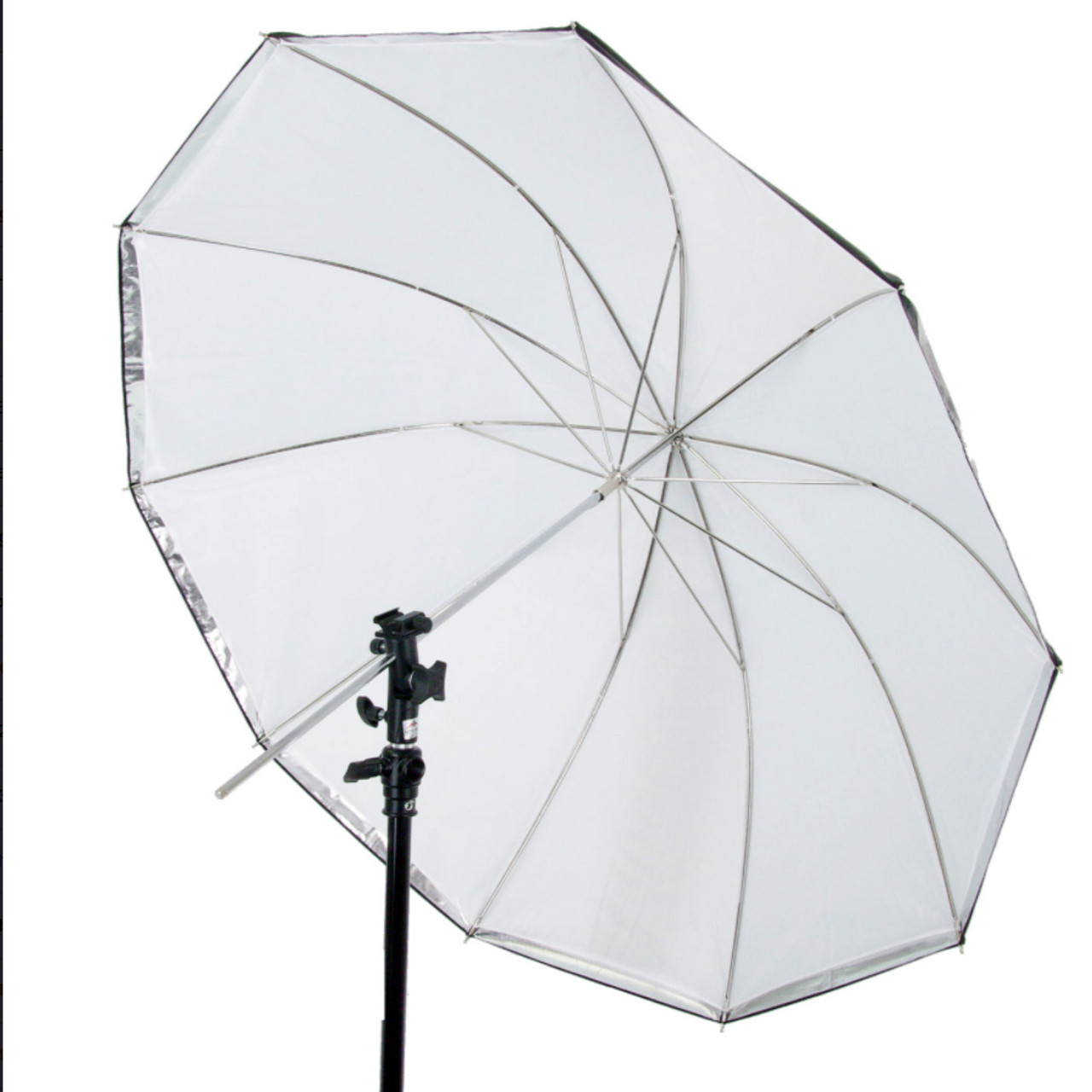 GTX STUDIO 60" UMBRELLA (SLIVER/WHITE)