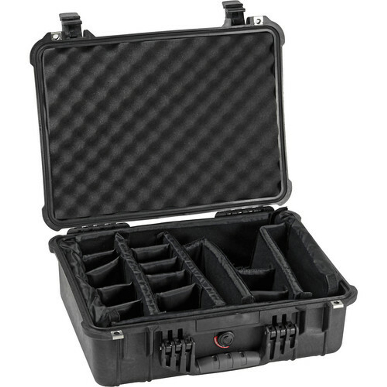 PELICAN 1524 PROTECTOR CASE WITH DIVIDERS (BLACK)