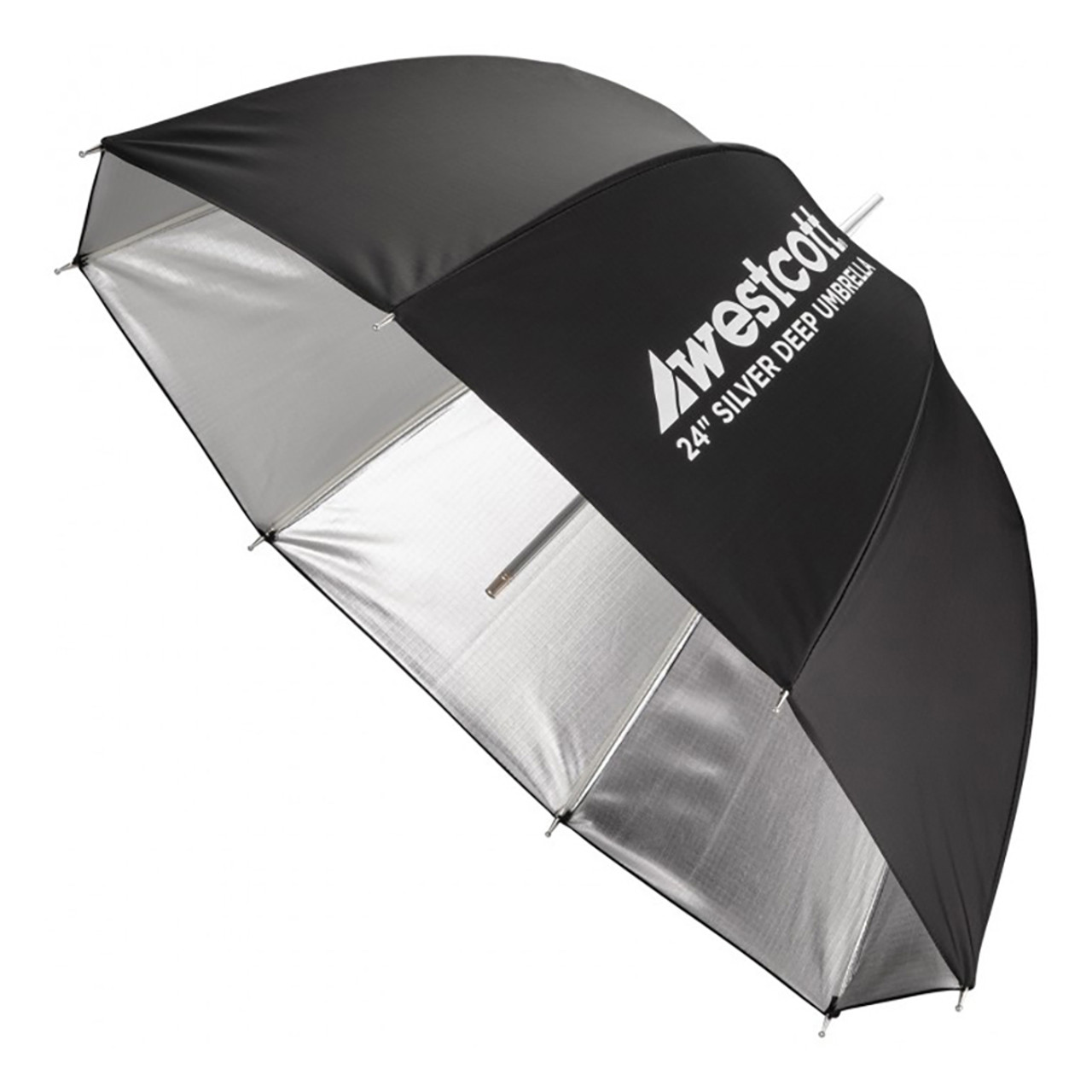 WESTCOTT 24" DEEP BOUNCE UMBRELLA (SILVER)