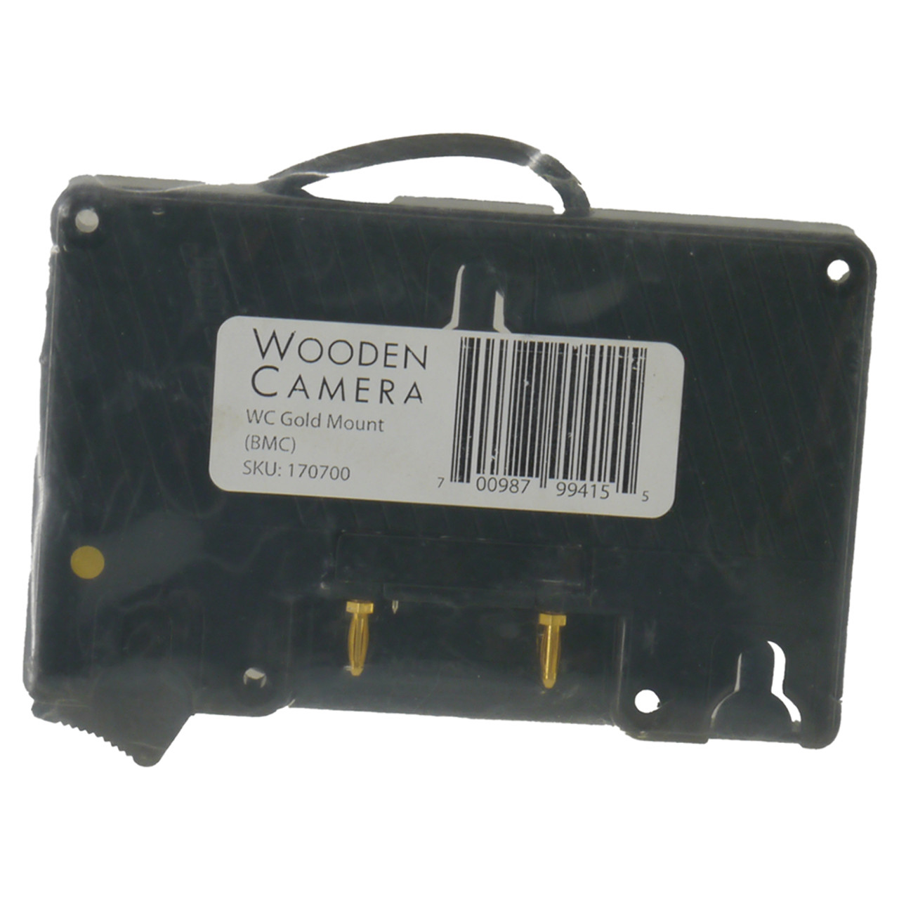 USED WOODEN CAMERA GOLD MOUNT PLATE (751430)