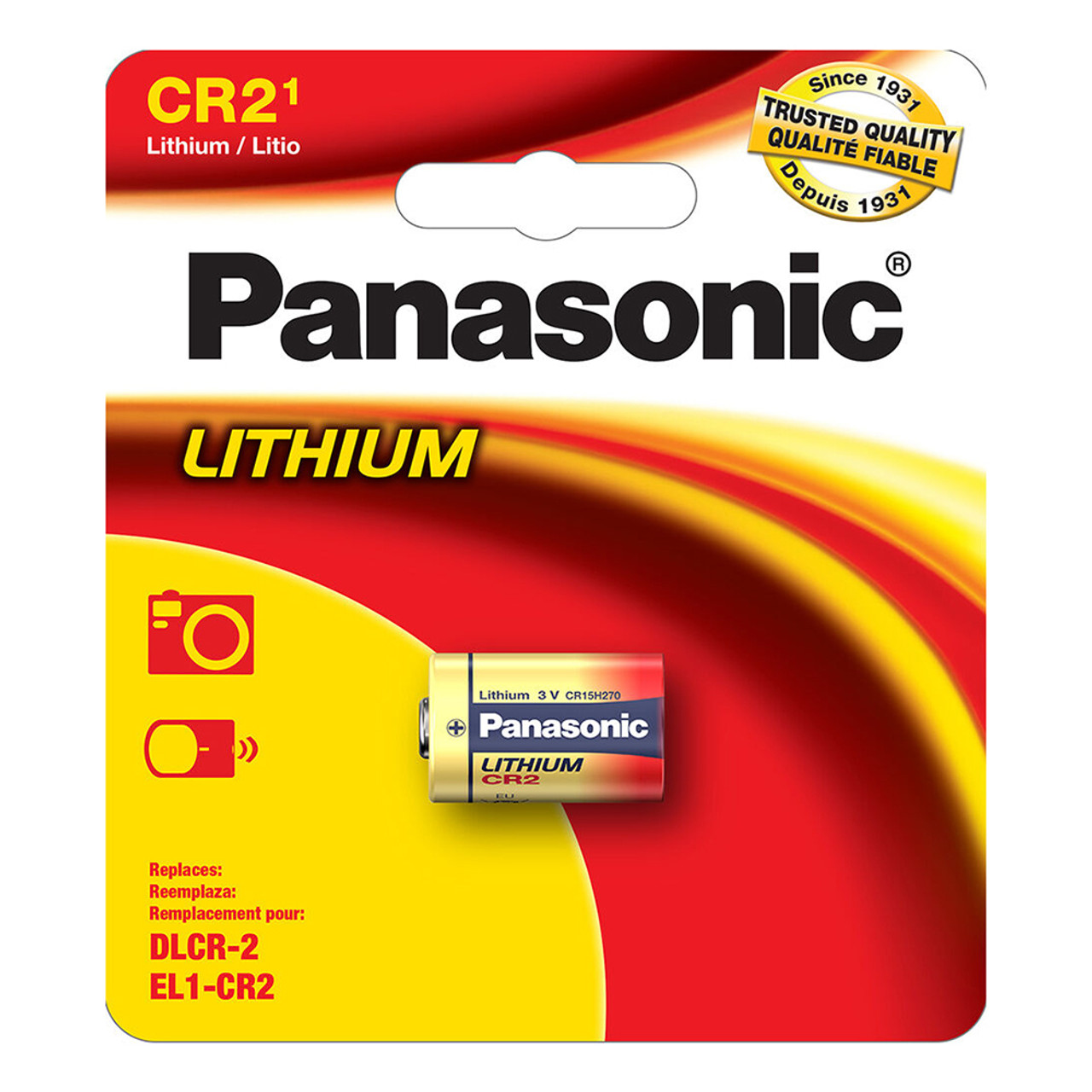 PANASONIC CRP2 BATTERY