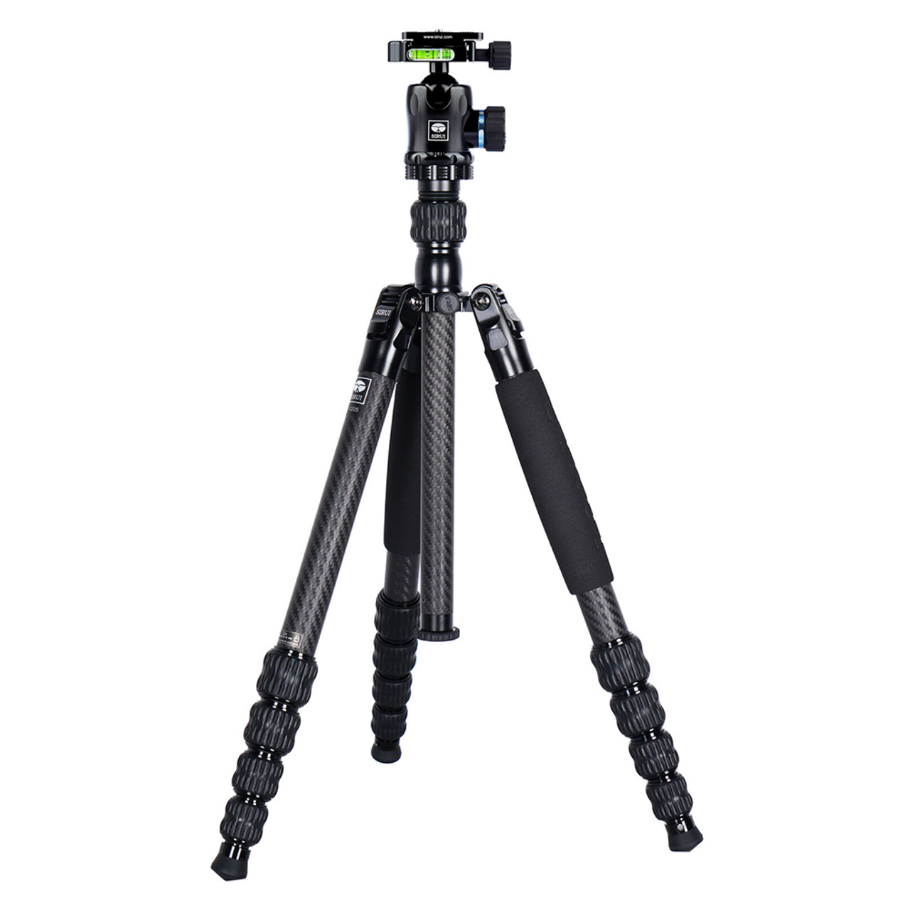 SIRUI T1205 CARBON FIBER TRIPOD W/K10II BALL HEAD