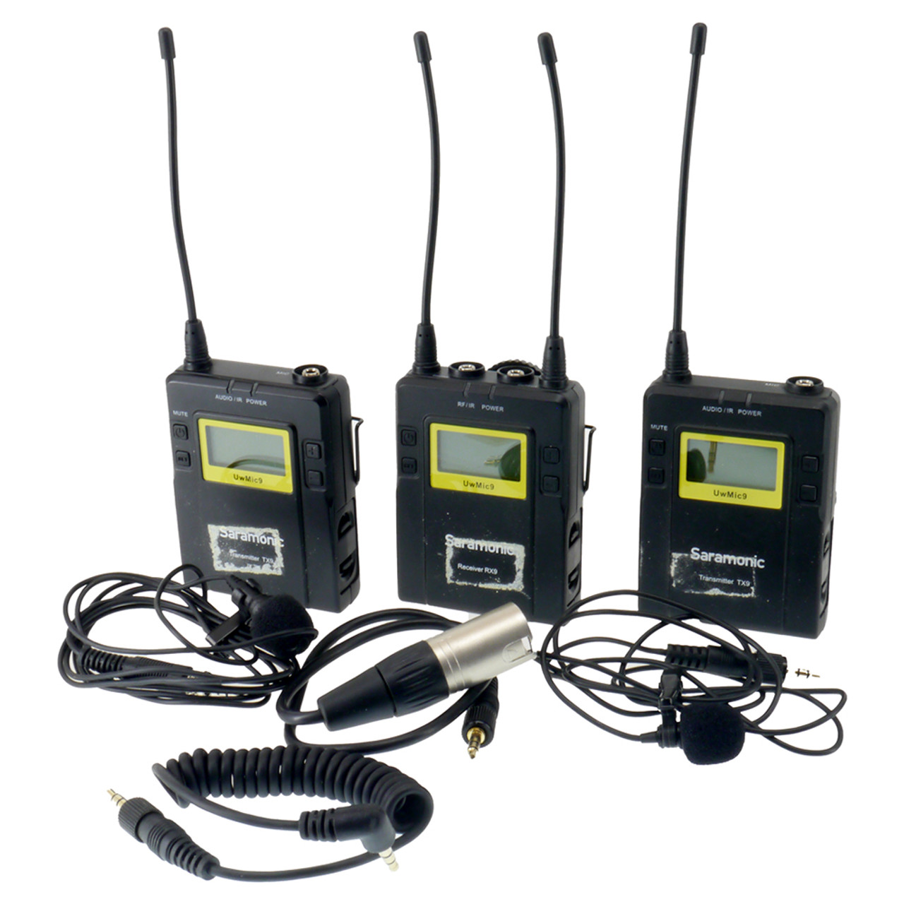 USED SARAMONIC UWMIC9 KIT (2 TX&#44; 1 RX&#44; 2 MICS)