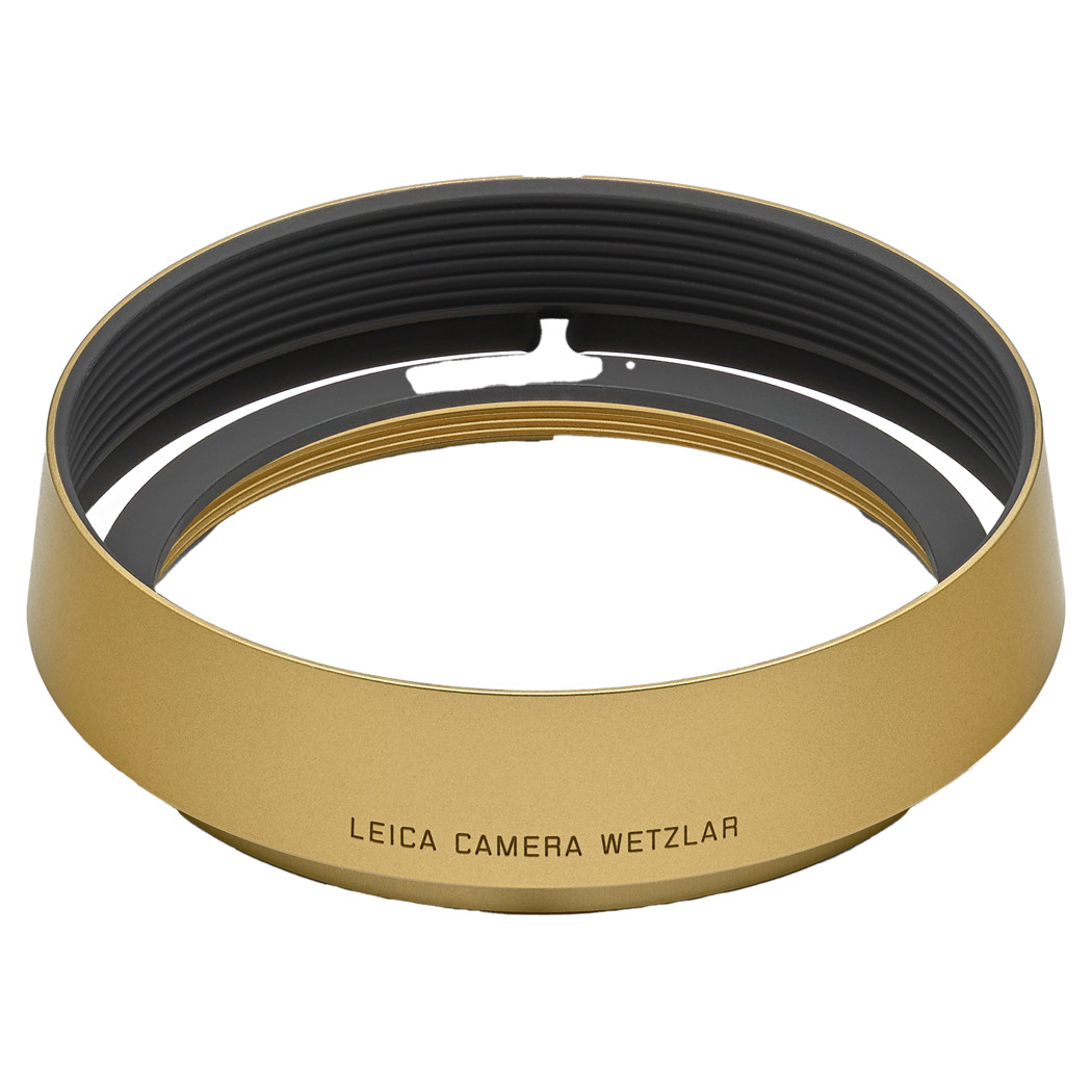 LEICA Q3 LENS HOOD - ROUND (BRASS BLASTED FINISH)