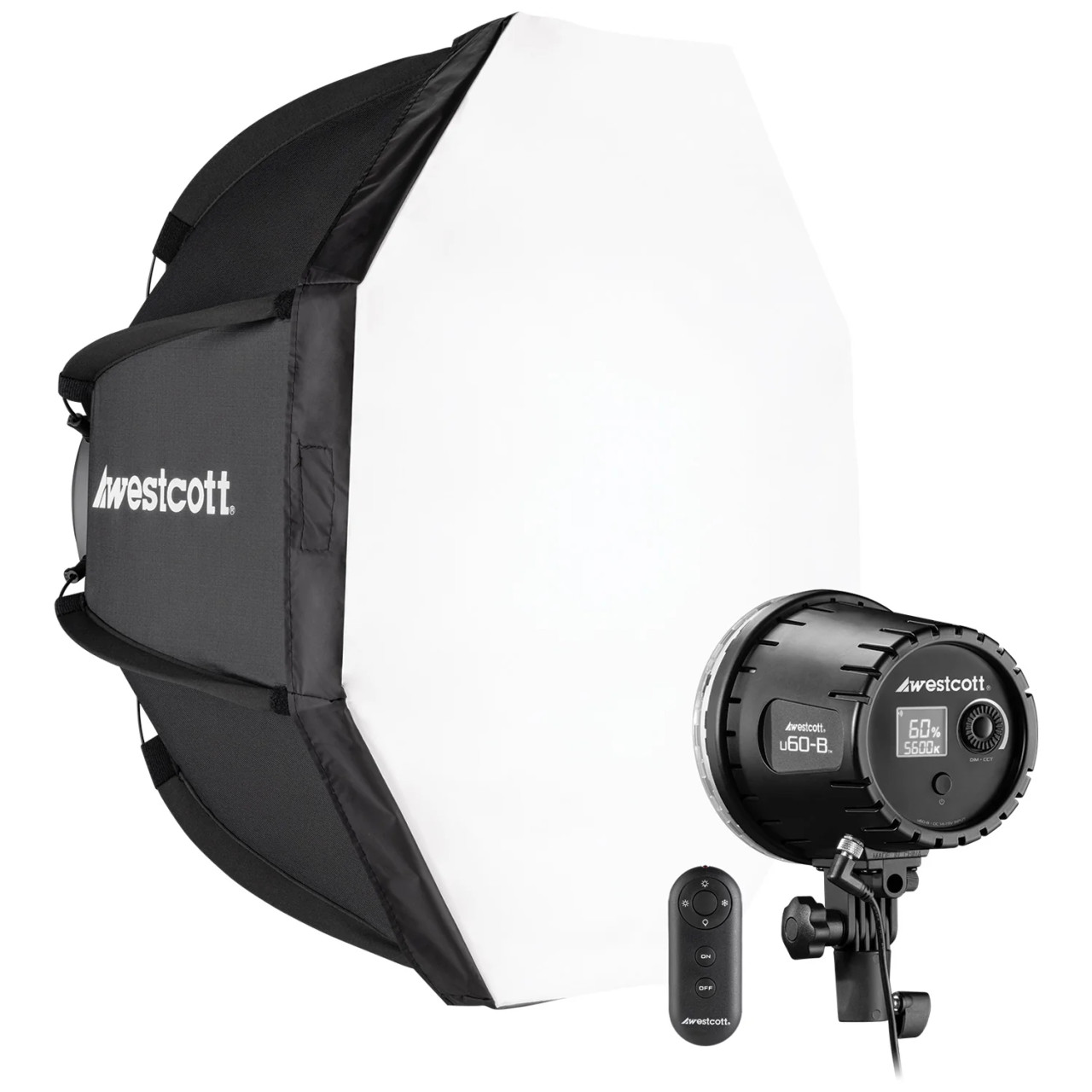 WESTCOTT U60-B BI-COLOR LED-1 LIGHT SOFTBOX KIT