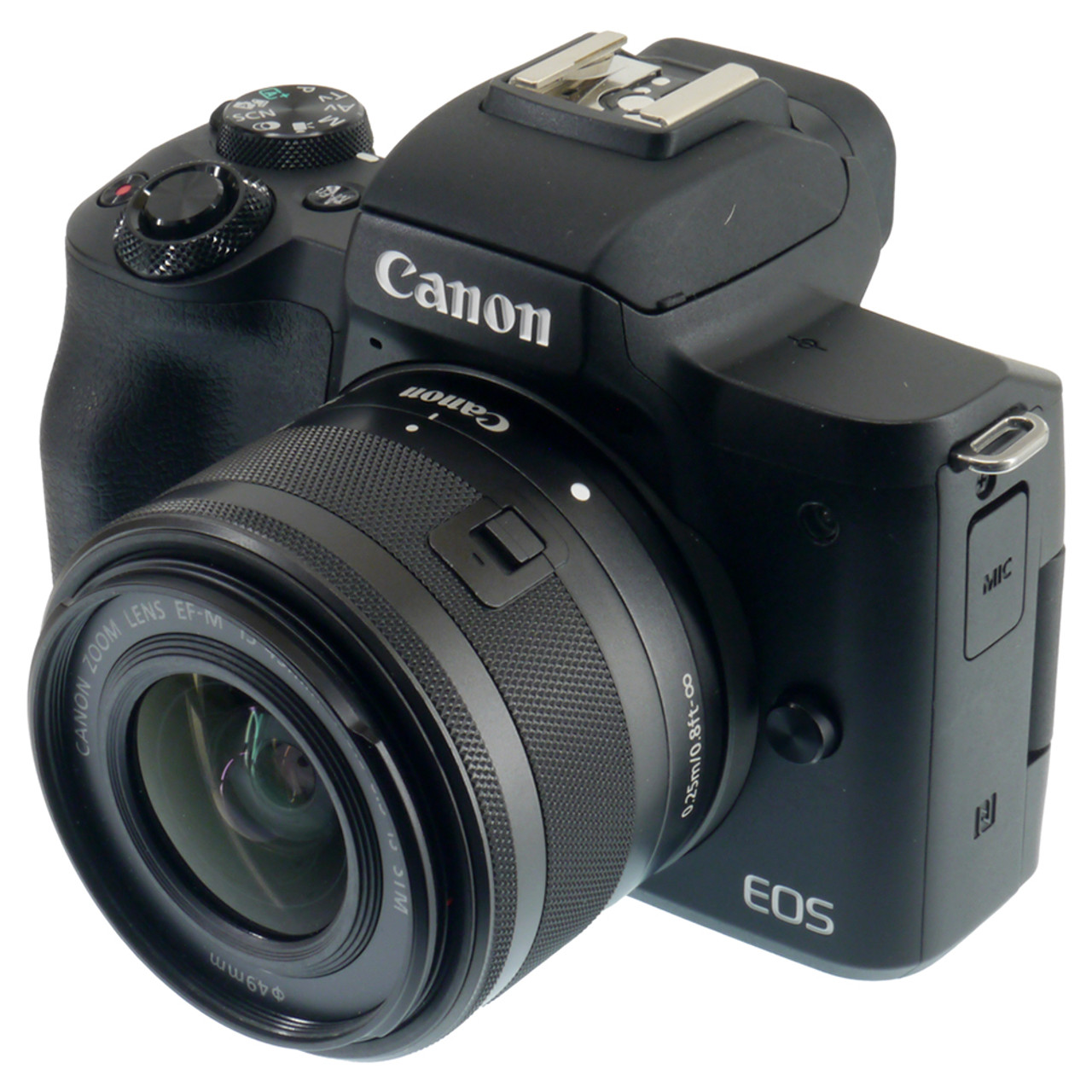 USED CANON EOS M50 W/15-45MM