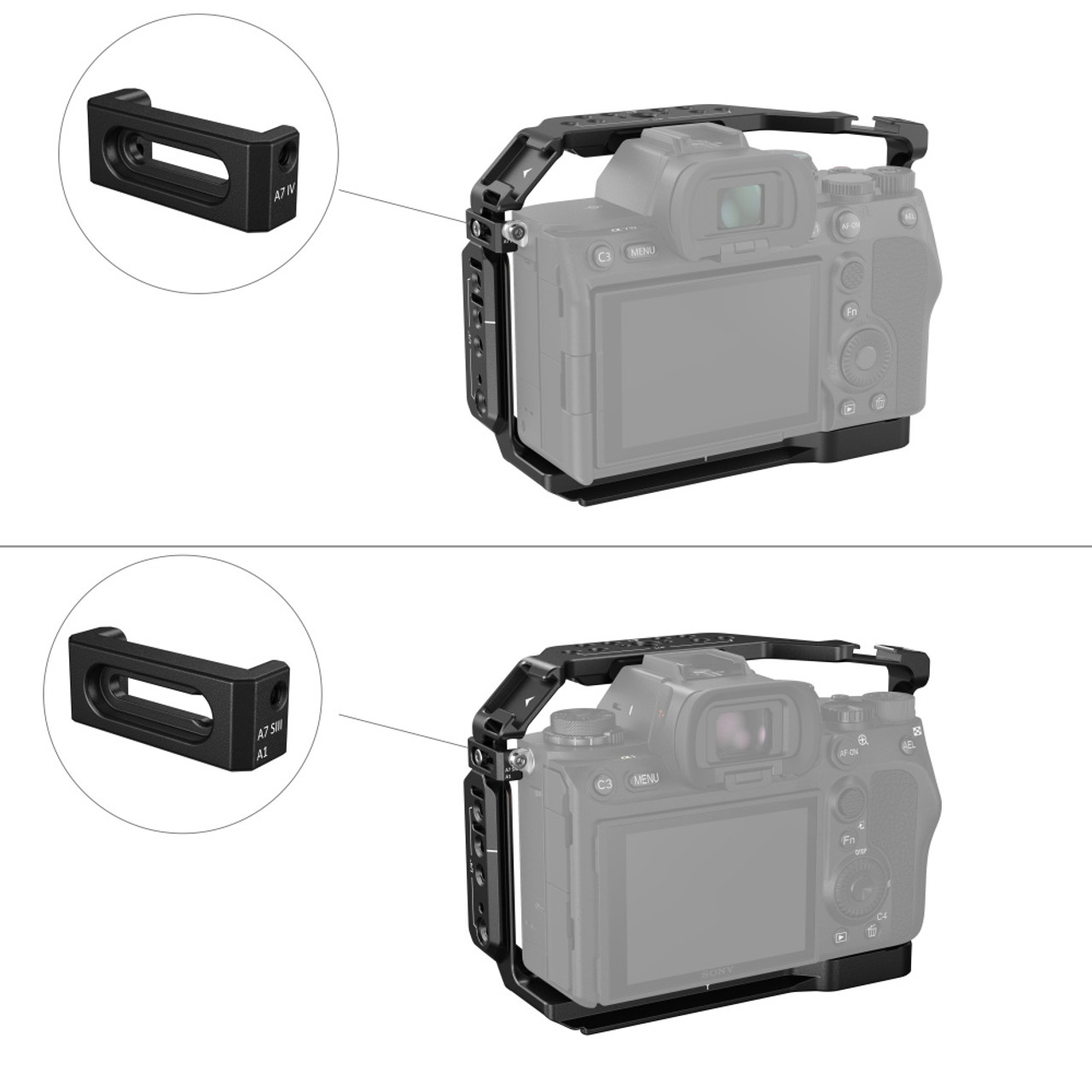 SMALLRIG 3667B FULL CAGE (SONY A7R V / A7R IV / A7 IV / A1)