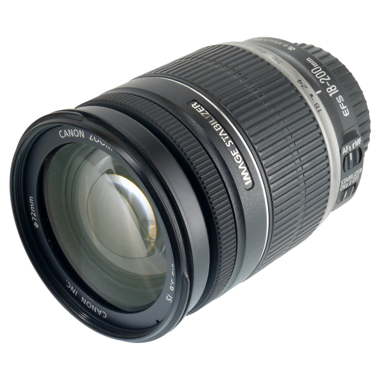 USED CANON EF-S 18-200MM F3.5-5.6 IS (765894)