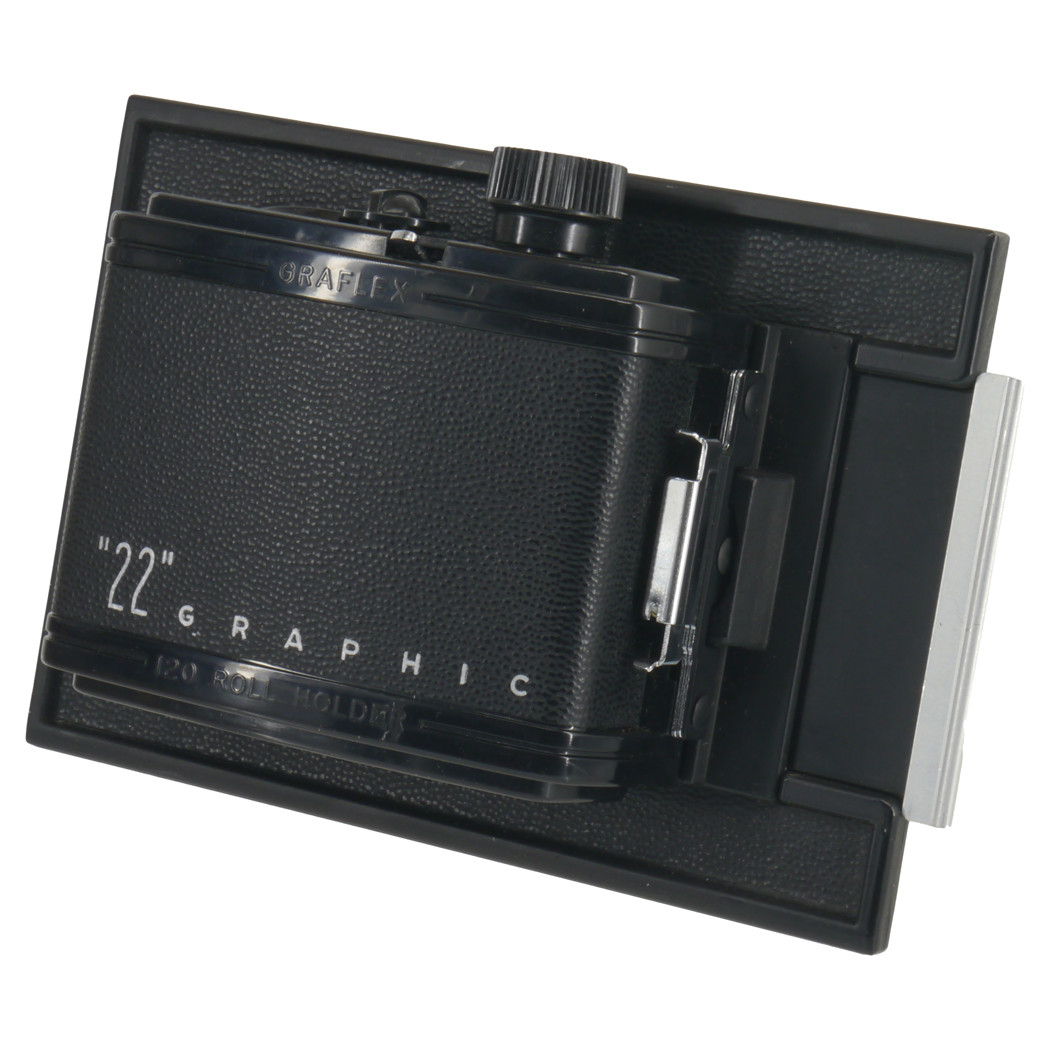 USED GRAFLEX 22 ROLL FILM HOLDER