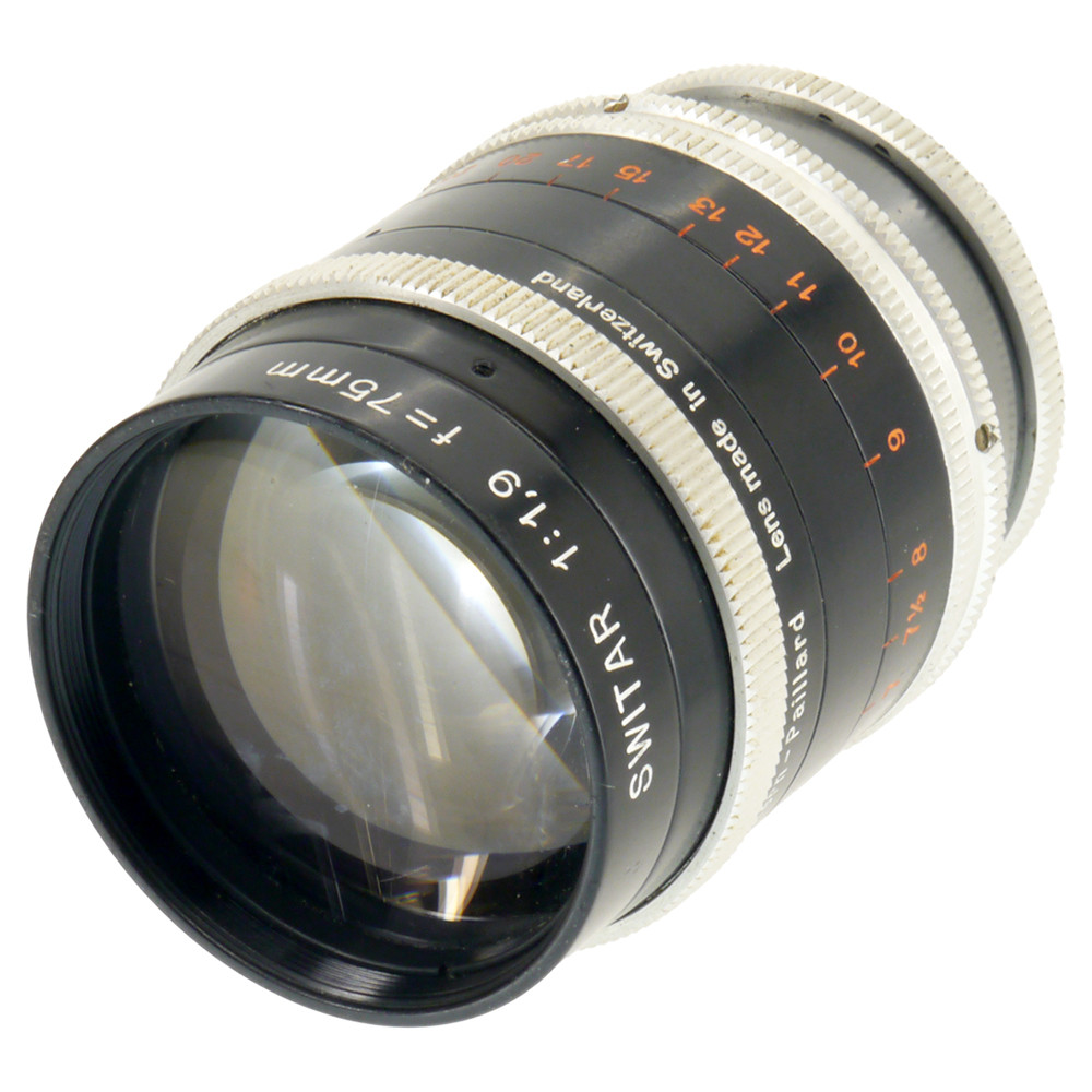 USED KERN PAILLARD 75MM F1.9 C MOUNT