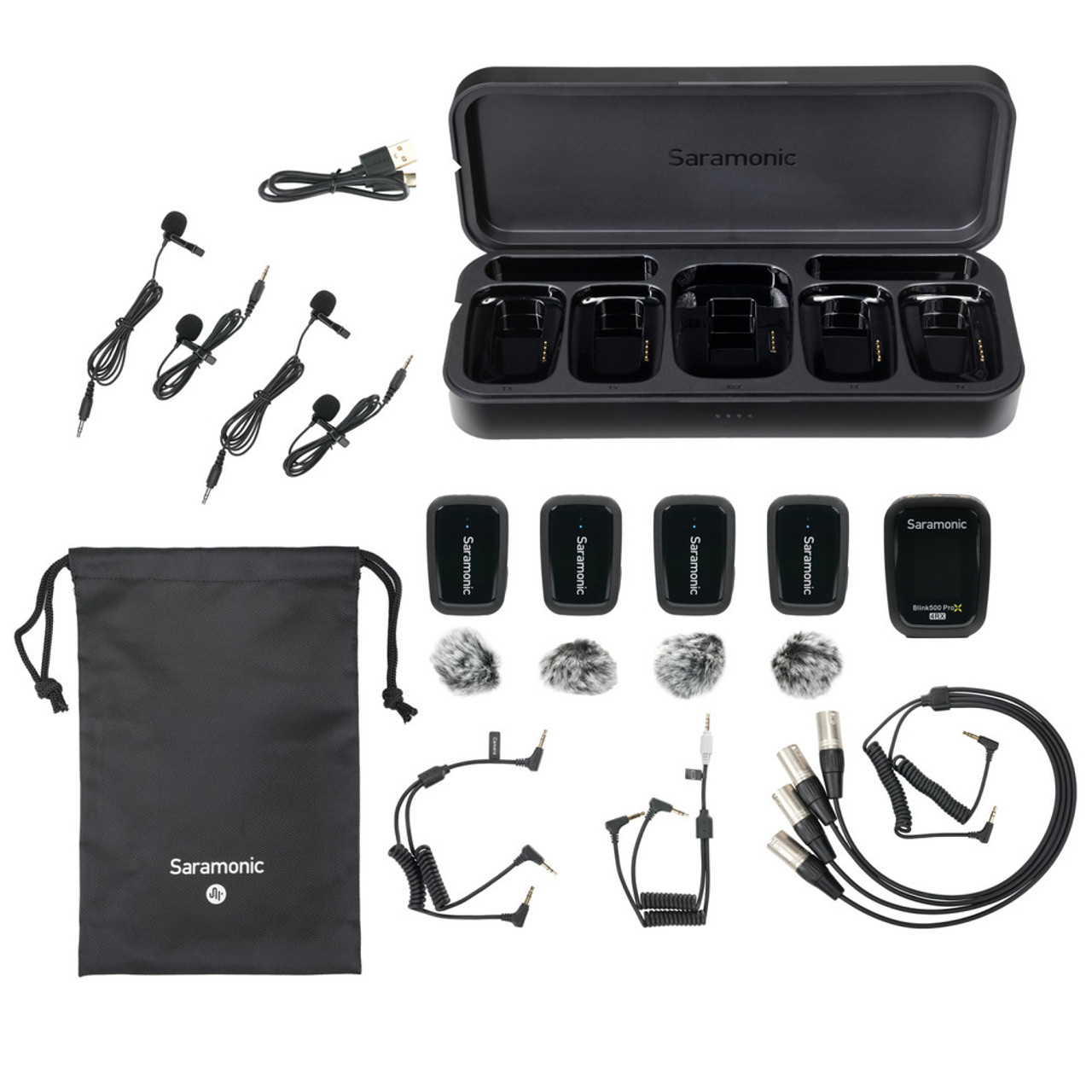 SARAMONIC BLINK500 4-PERSON WIRELESS MICROPHONE