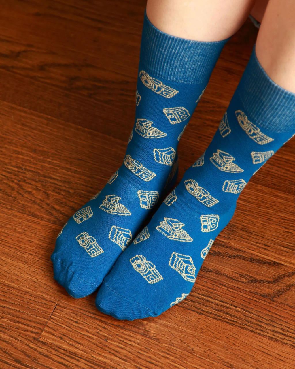 PHOTOGENIC CAMERAS SOCK - ONE SIZE (OCEAN)