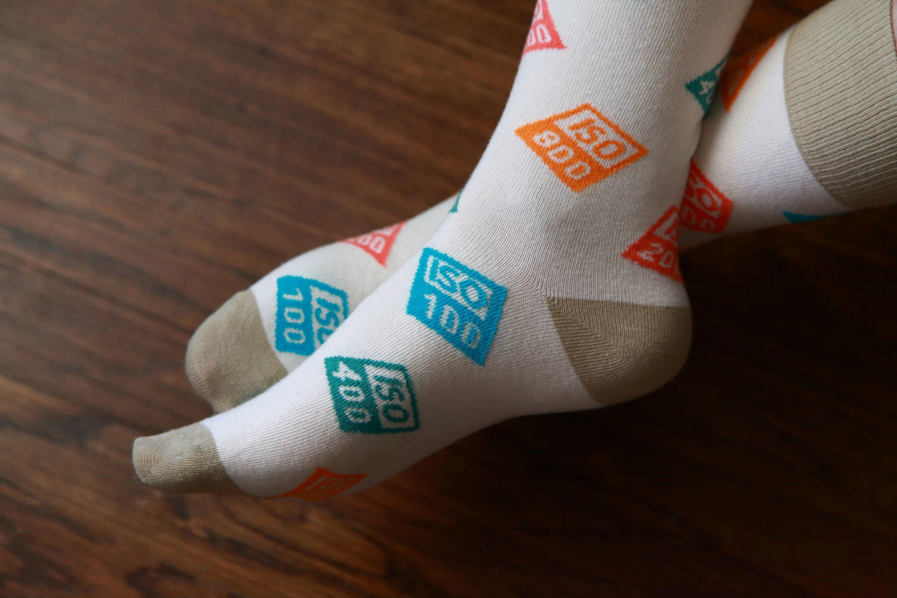 PHOTOGENIC ISO CAMERAS SOCK - ONE SIZE (NATURAL)