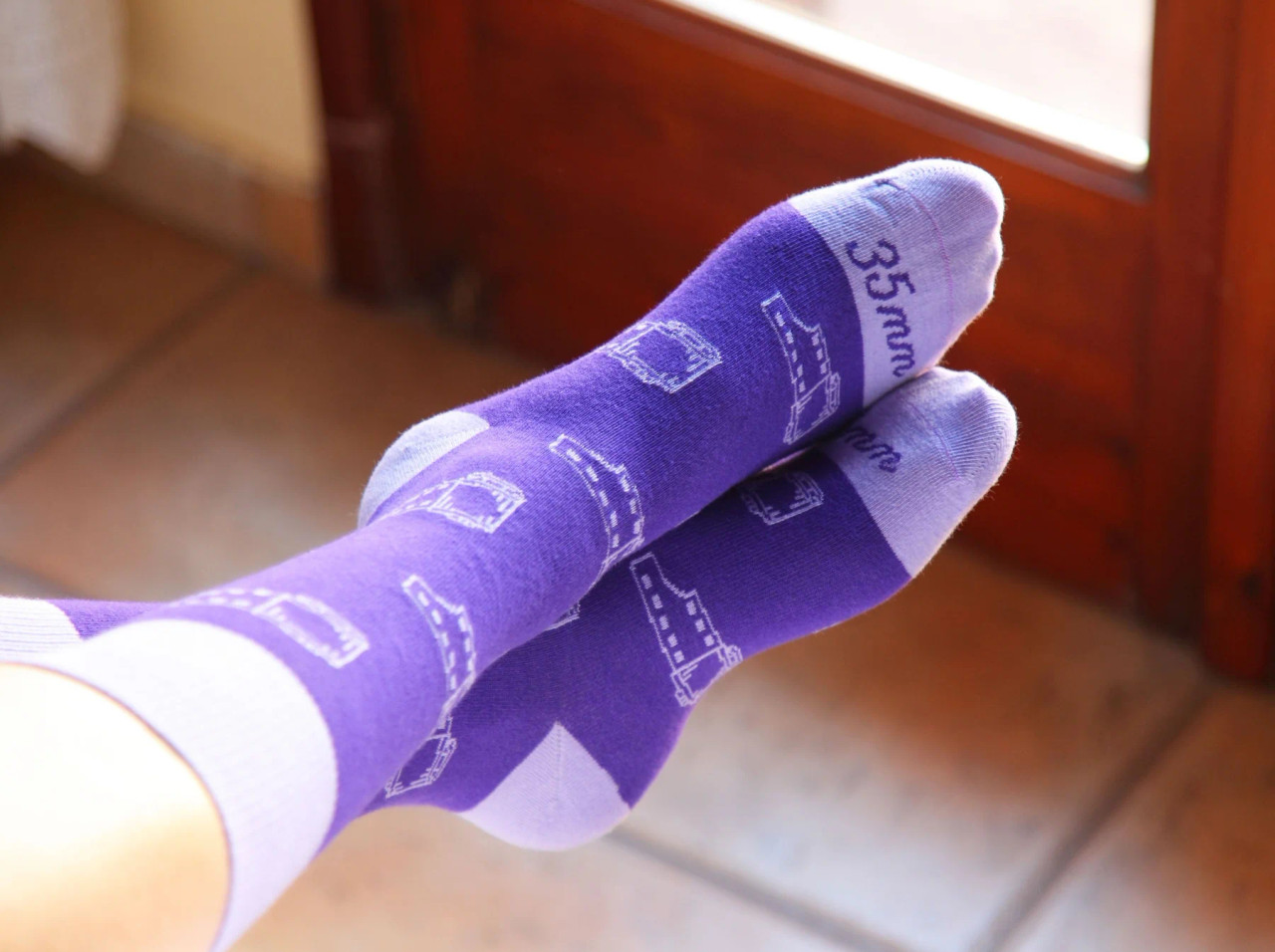 PHOTOGENIC 35MM CAMERAS SOCK -ONE SIZE (PURPLE FRINGE)