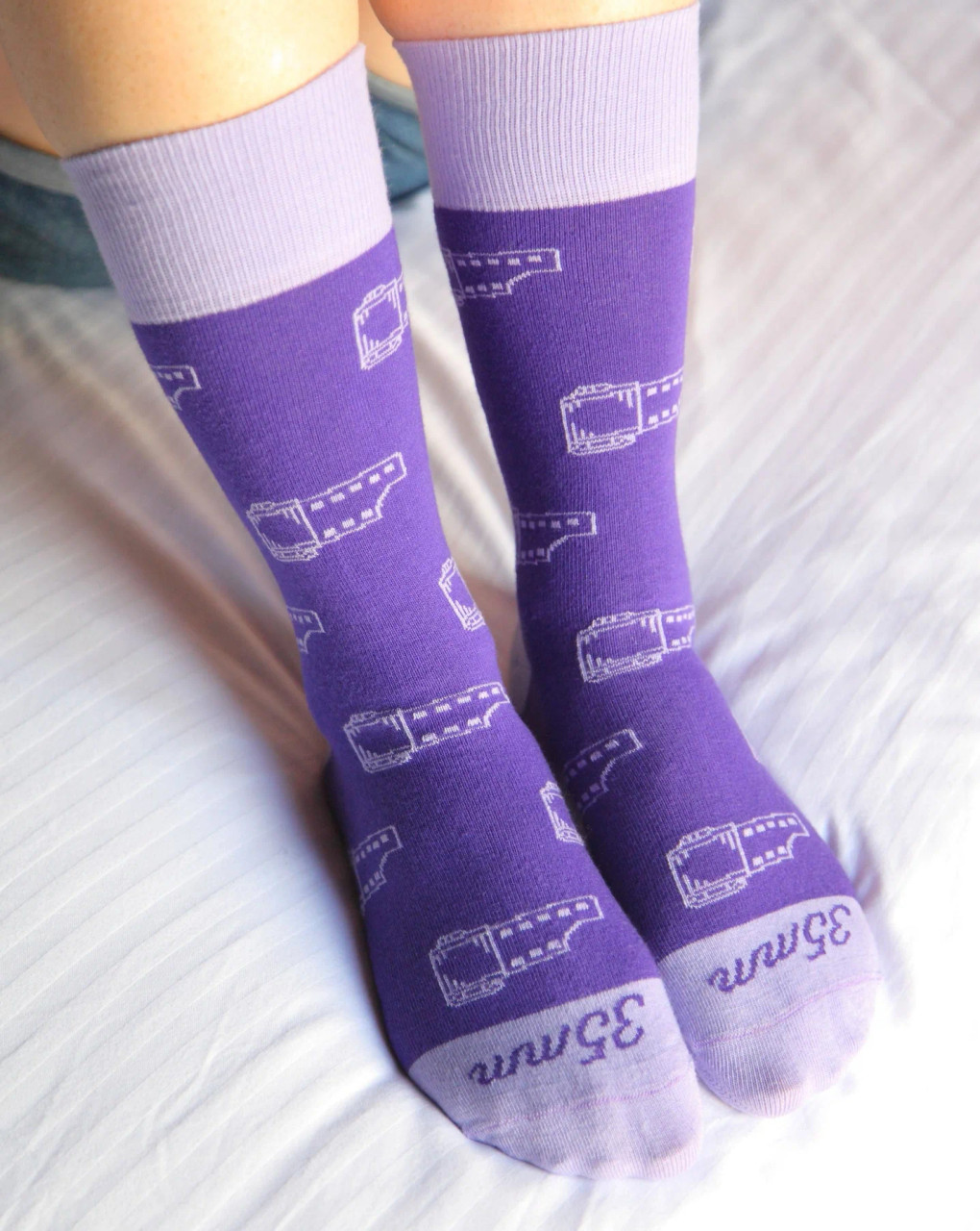 PHOTOGENIC 35MM CAMERAS SOCK -ONE SIZE (PURPLE FRINGE)