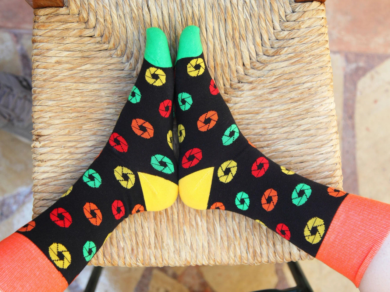 PHOTOGENIC APERTURE SOCK - ONE SIZE (POLYCHROME)
