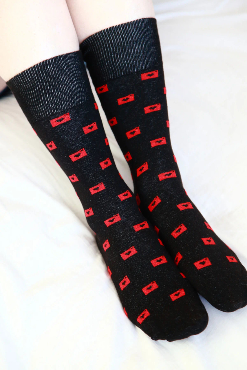 PHOTOGENIC PHOTOLOVE SOCK - ONE SIZE (BLACK)