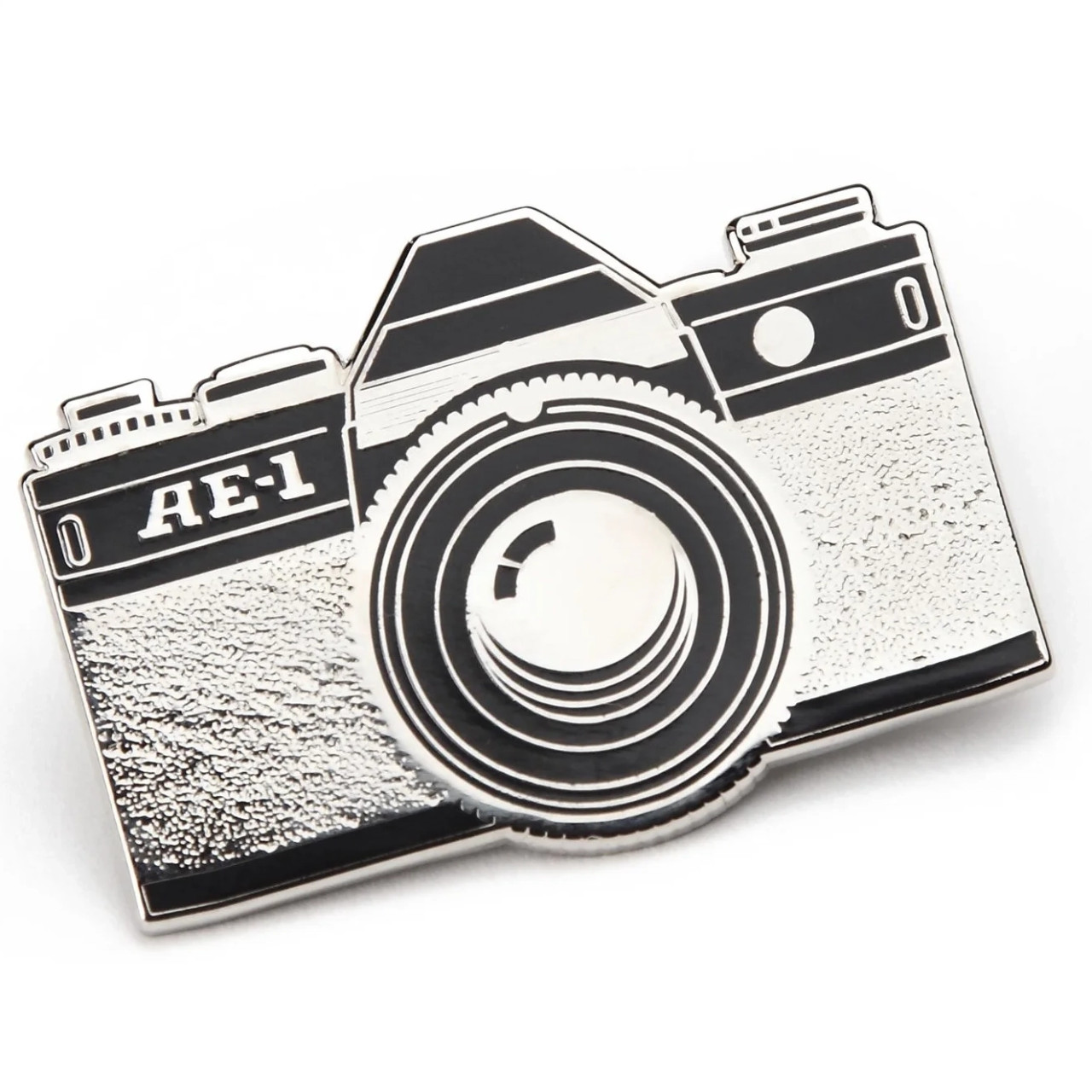 PHOTOGENIC AE-1 ENAMEL PIN (SILVER)