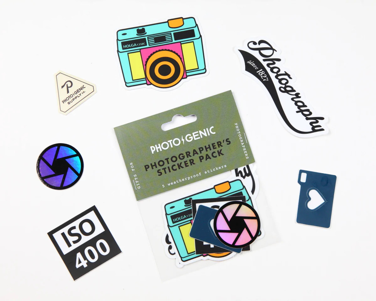 PHOTOGENIC PHOTOGRAPHER'S STICKER PACK