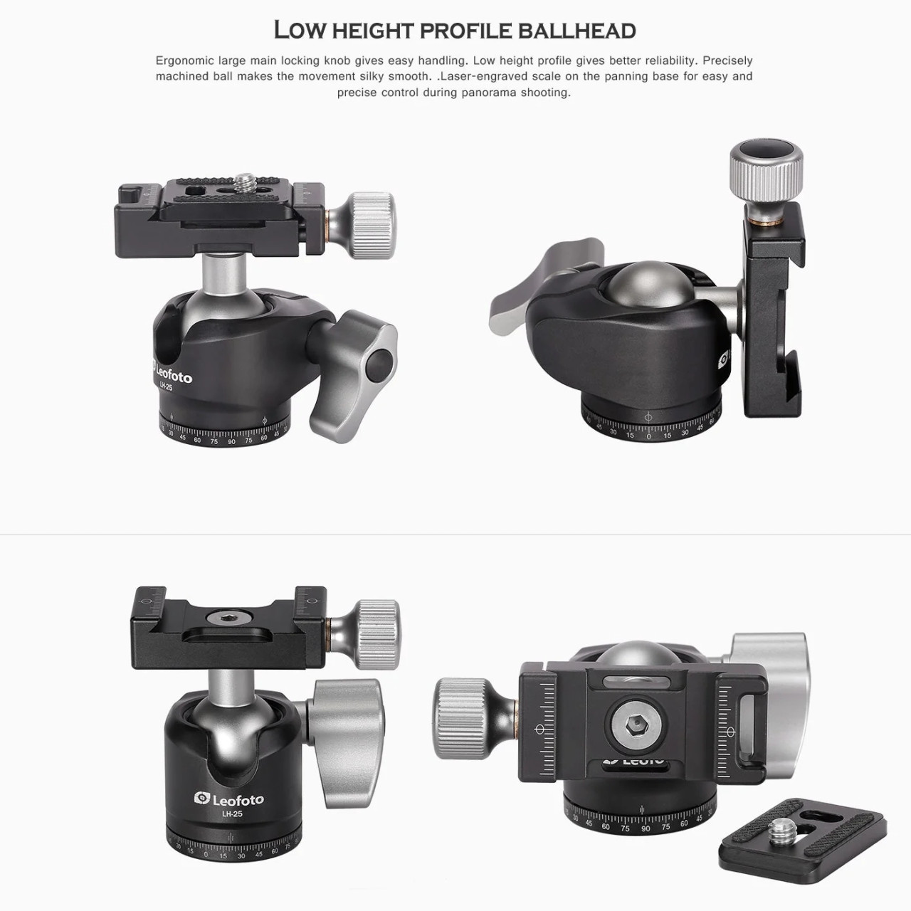 LEOFOTO LS-223C CARBON TRIPOD W/LH-25 BALL HEAD
