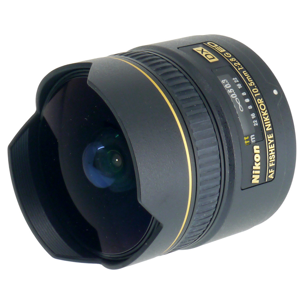 USED NIKON AF 10.5MM F2.8G FISHEYE (DX) (775129)