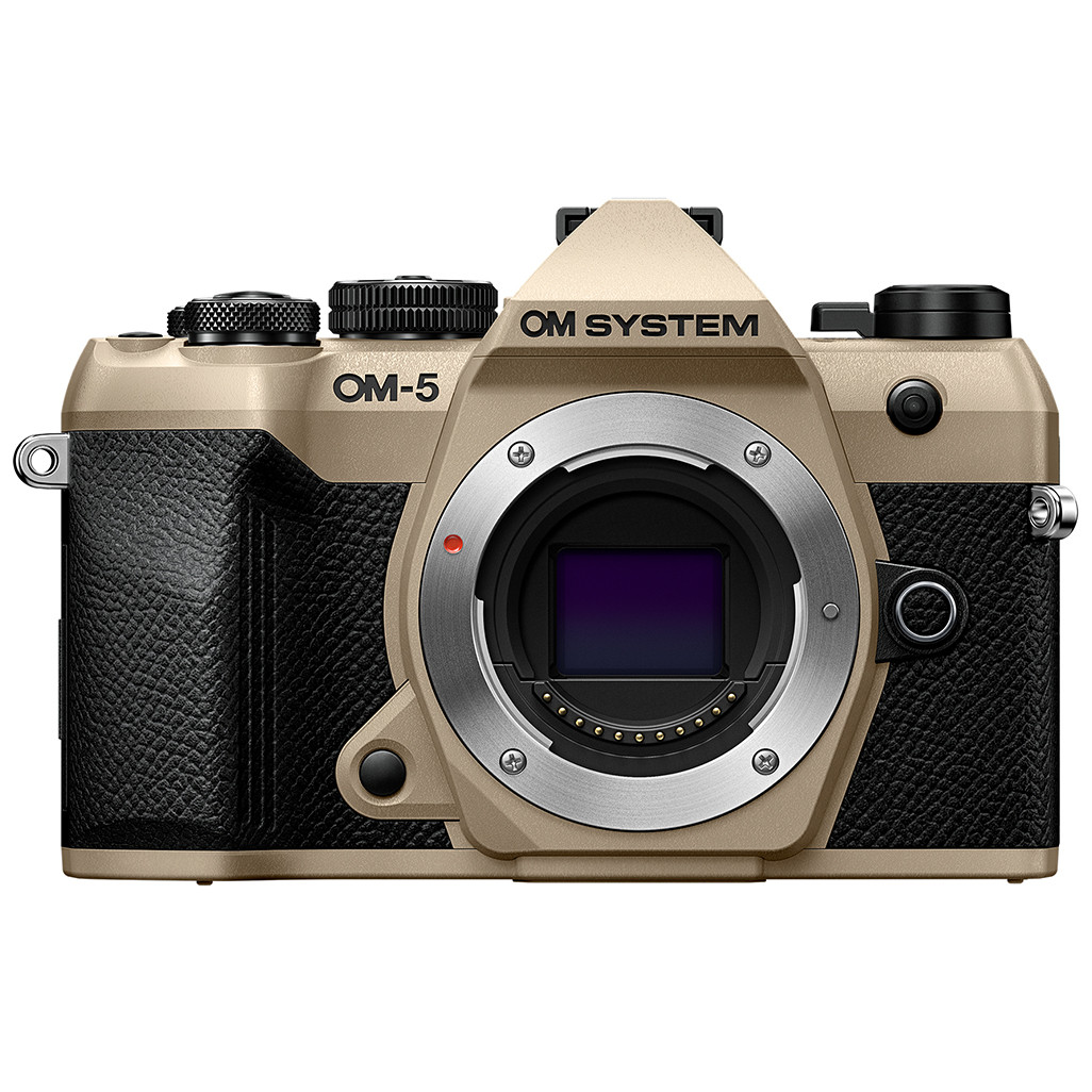 OM SYSTEM OM-5 MARK II BODY (SAND BEIGE)